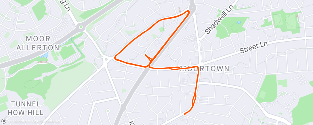 Map of the activity, Lunch wedge sesh 3 x 2M Tempo (3)