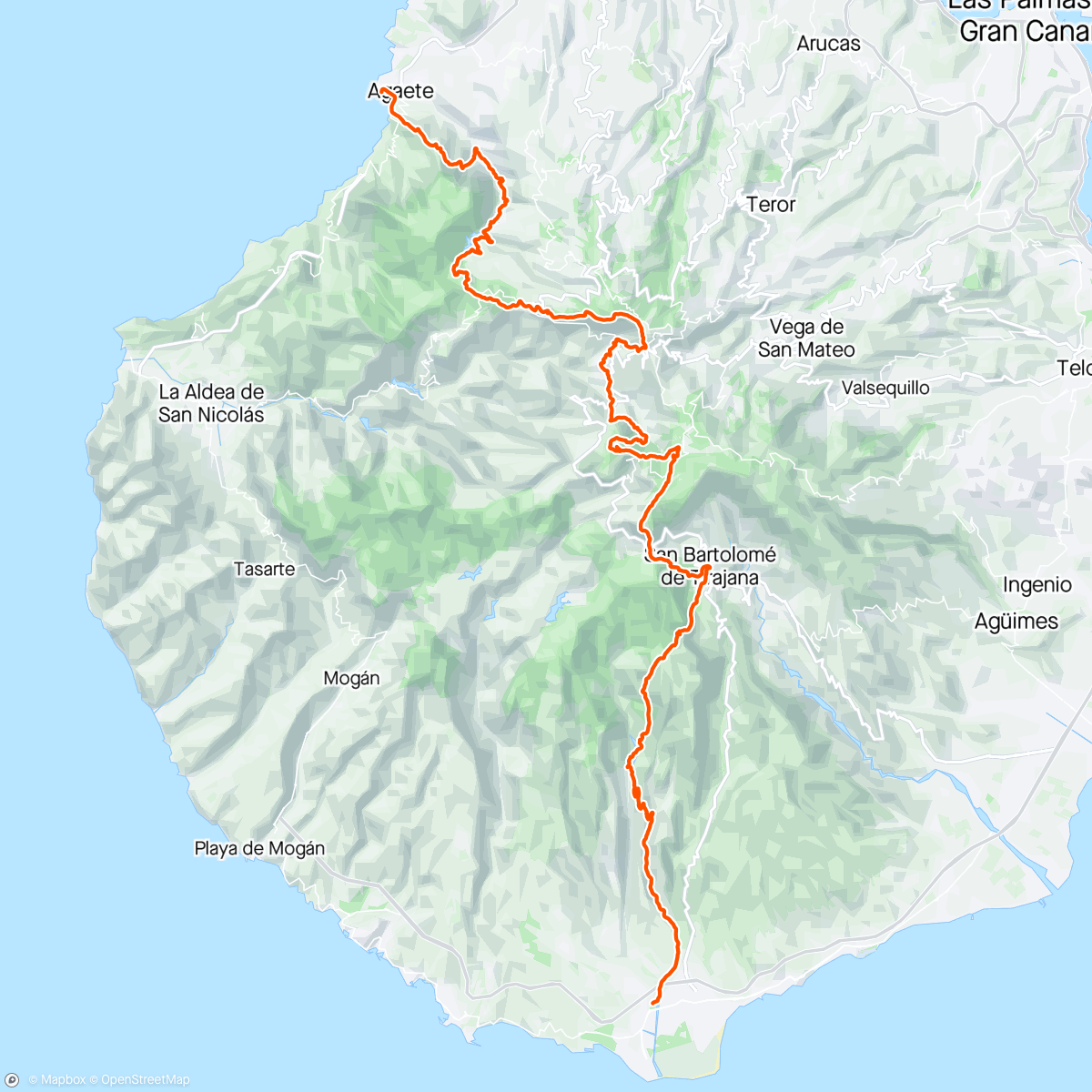 Map of the activity, The North Face Transgrancanaria 84k Advanced 😁🏃🌞🌞🌞