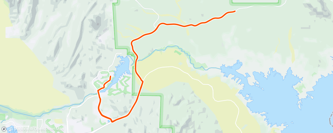 Map of the activity, Morning Ride