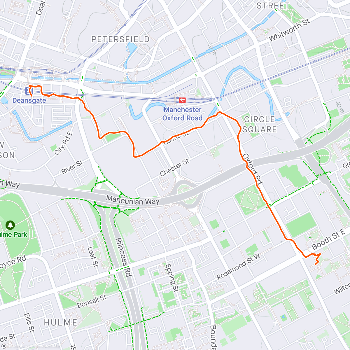 Map of the activity, Thursday morning walk to work - My books were written not merely to earn bread and gin, but out of a conviction that the manipulation of language to the end of pleasing and enlightening is not to be despised. It is as inhuman to be totally good as it is t