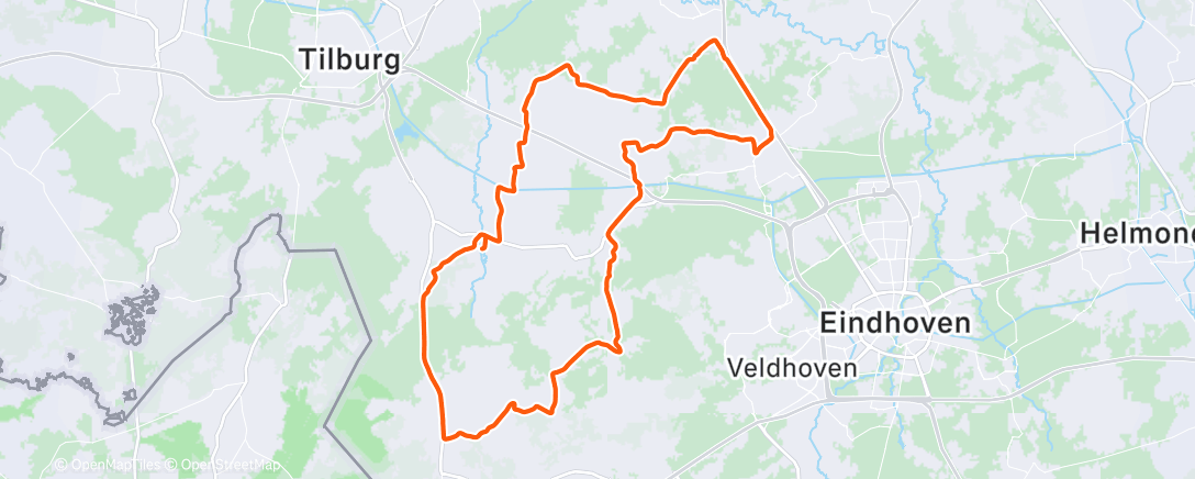 Карта физической активности (Ochtendrit)