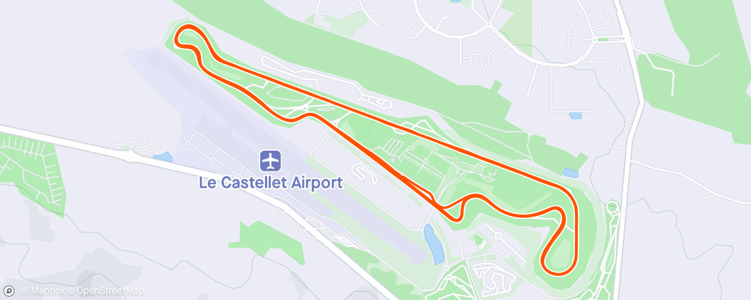 Mapa da atividade, 24h du Castellet 2024 - Relais 3
