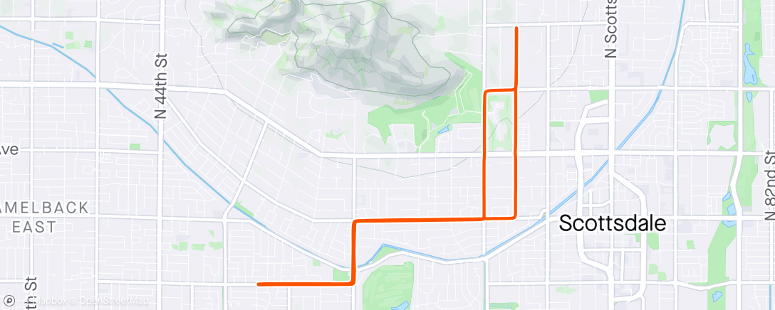 アクティビティ「Morning Ride」の地図