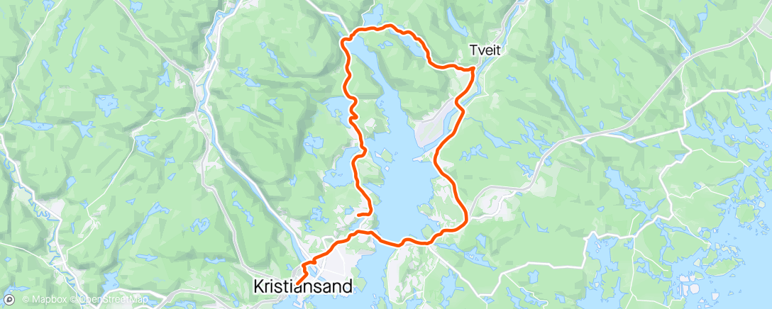 Map of the activity, Ålefjær