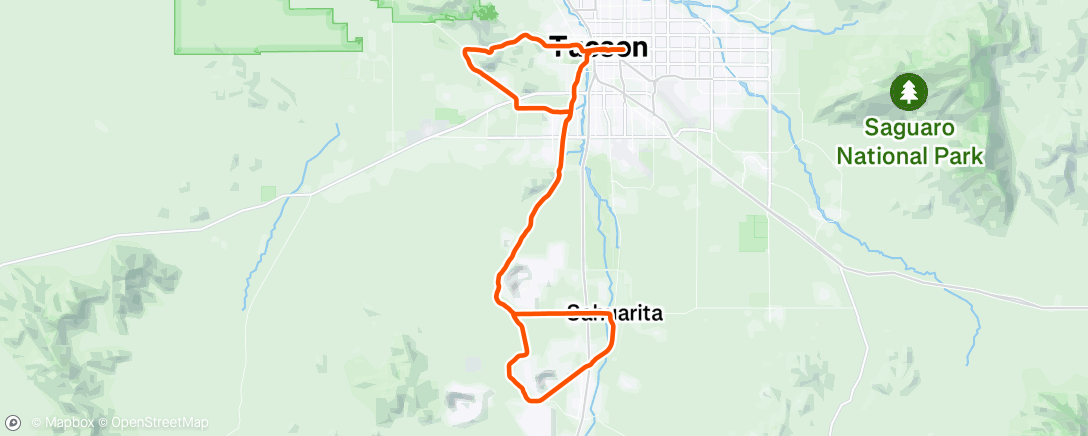 Mappa dell'attività Back in the Saddle 🤠