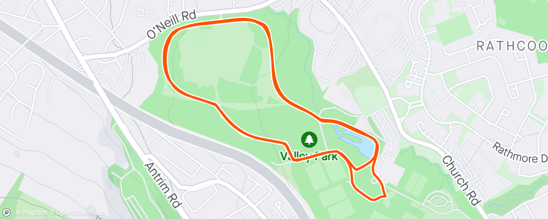 Map of the activity, Valley 🌳🏃‍♂️