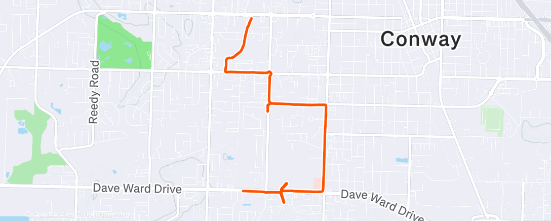 Map of the activity, Taper time 🐢