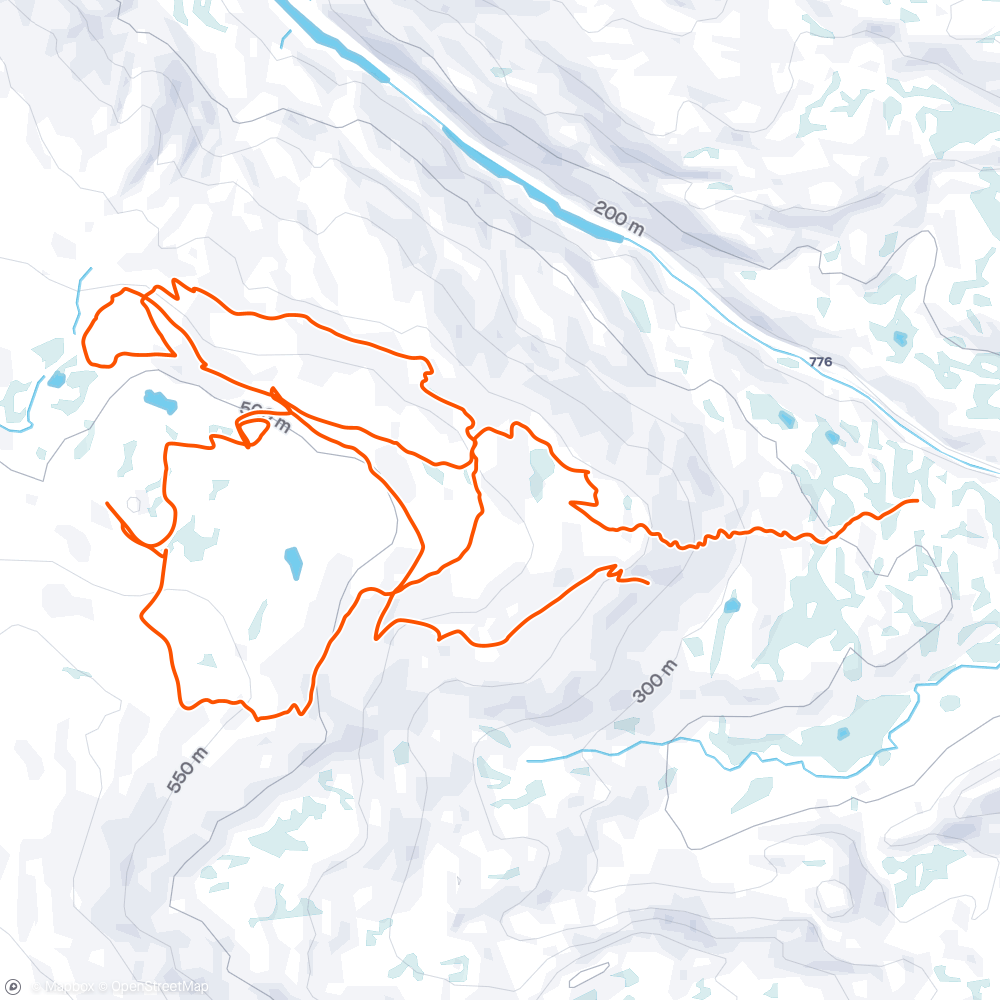 Map of the activity