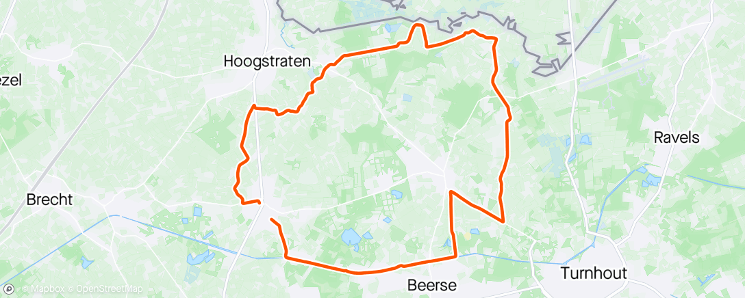 Map of the activity, Back in Belgium