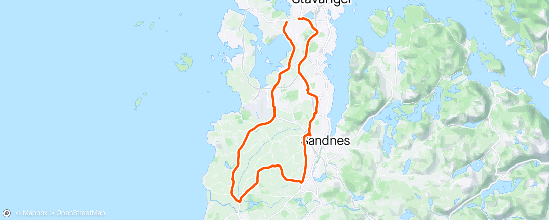 Map of the activity, Voll loop - Nice ride