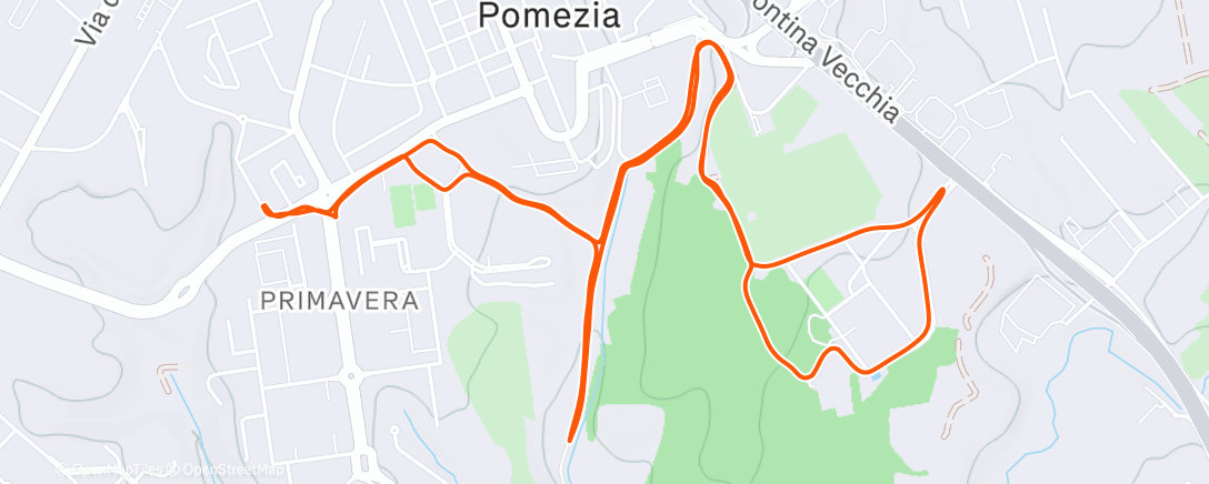 Map of the activity, Fractionné 4 x 3m