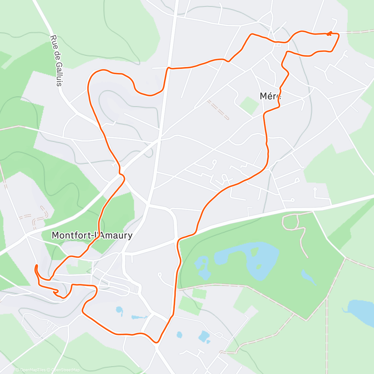 Map of the activity, 34'