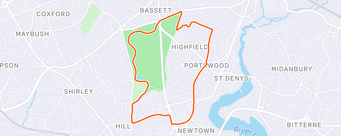 Map of the activity, Steady