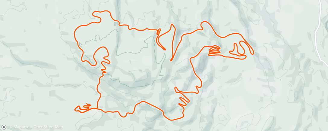 Mappa dell'attività TrainingPeaks Virtual - Marathon