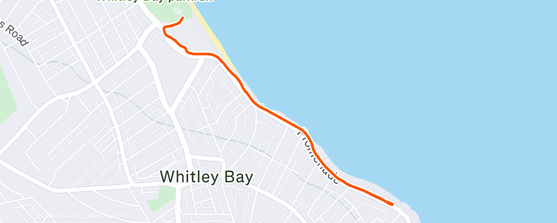 Map of the activity, Cool down