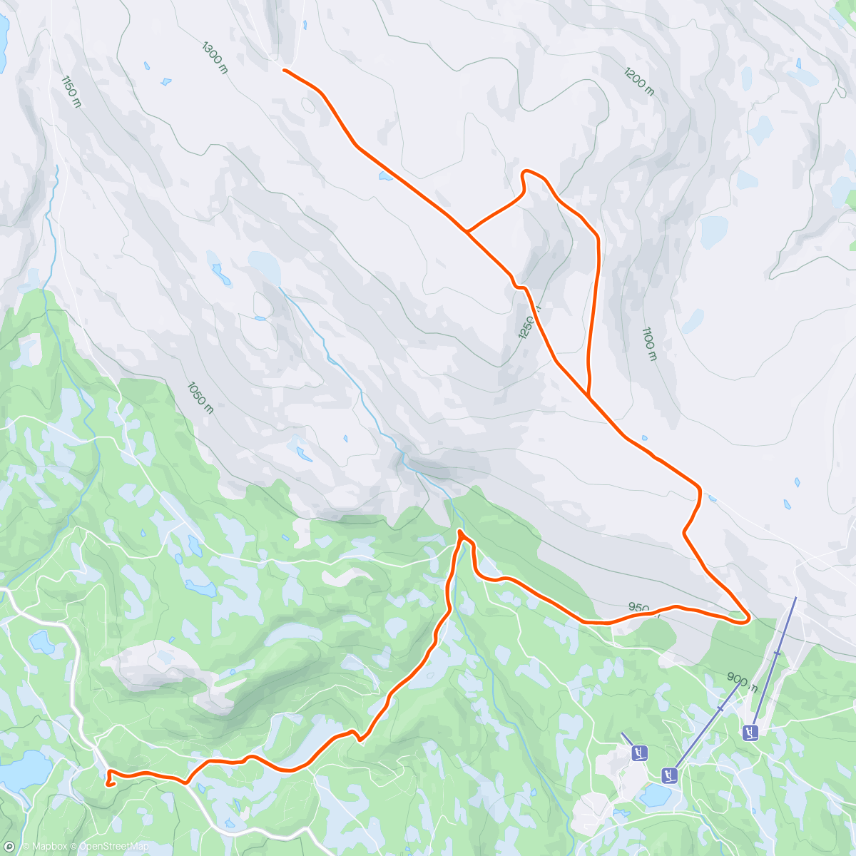 Map of the activity, Sesongavslutning part 2. Augunshaug