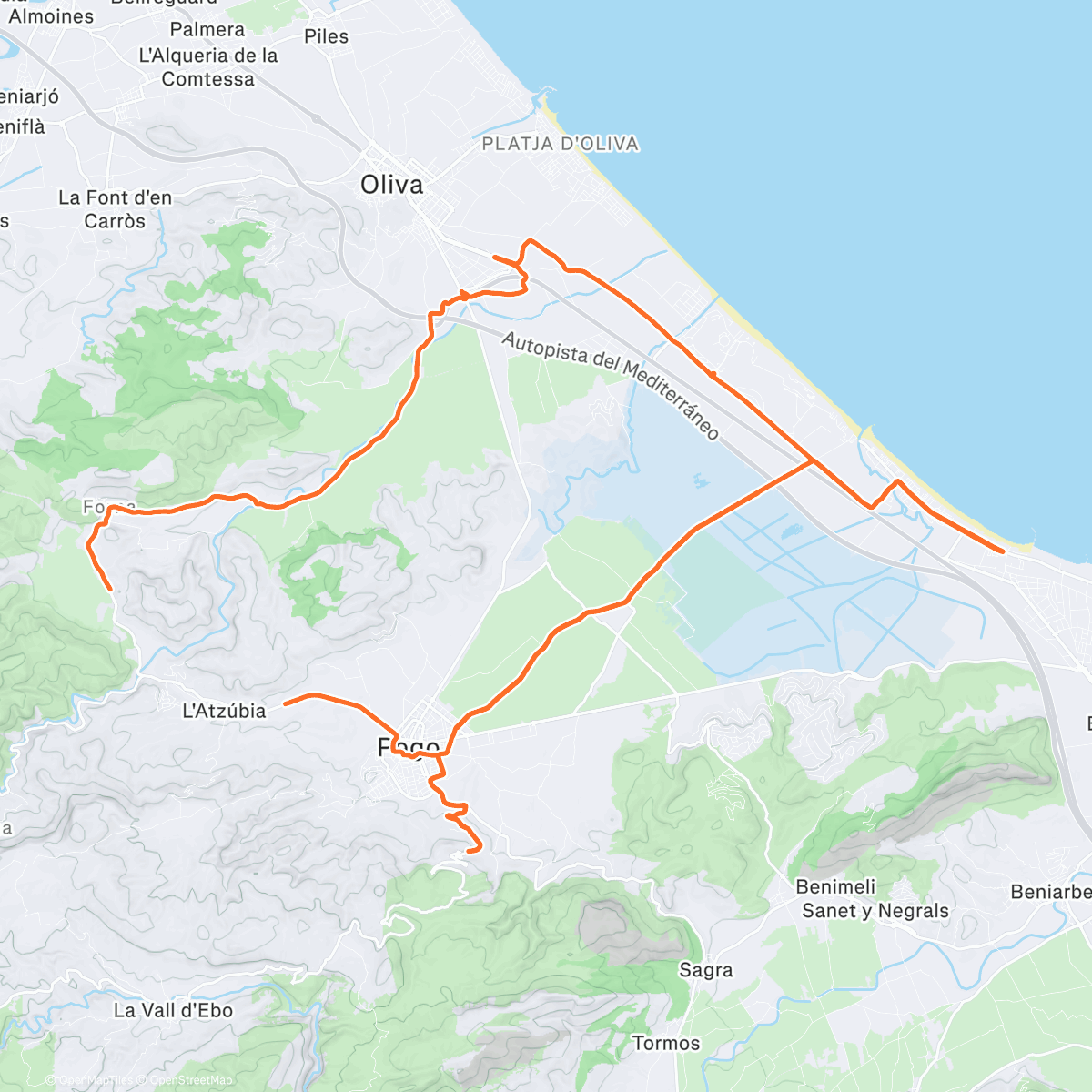 Map of the activity, 🙃🌞