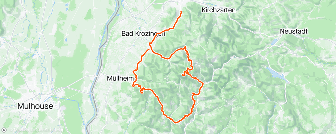 Map of the activity, Freiburg Day 3. ⛰️☀️