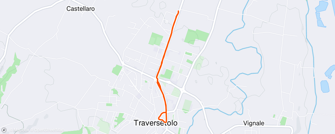 Map of the activity, Portare il 🍦 alla 👵