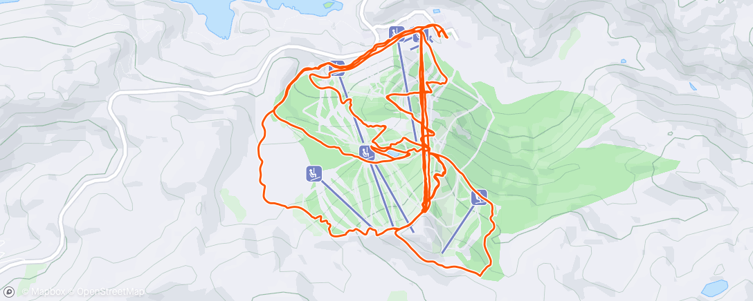 Mapa de la actividad, China Peak CES practice