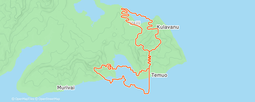 Map of the activity, Zwift - Mayan Mash in Watopia