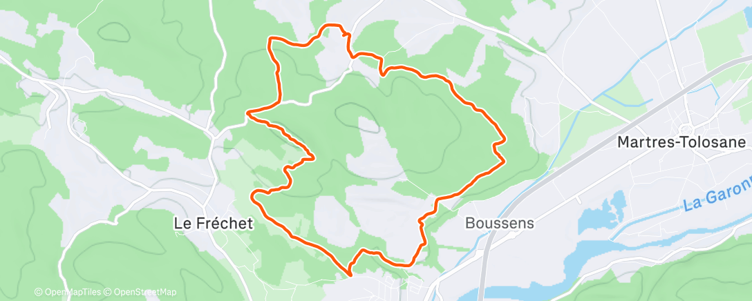 Map of the activity, On n a rien à envier aux citadelles 😵‍💫🐷