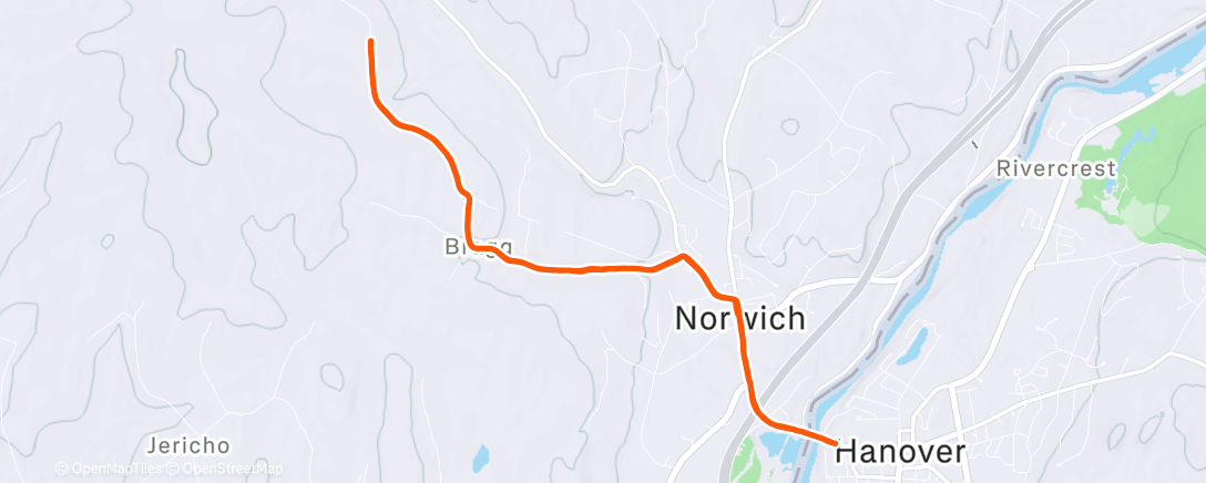 Peta aktivitas, Lunch Run