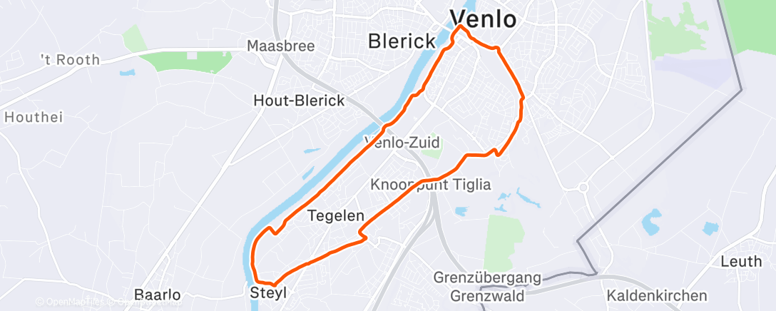 Map of the activity, 13 low ’n slow