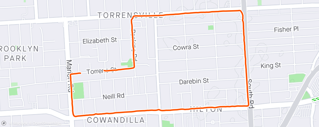 Карта физической активности (⛅ Morning Run)