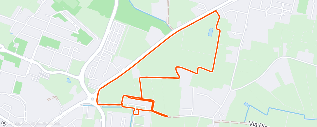 Карта физической активности (Morning Run)