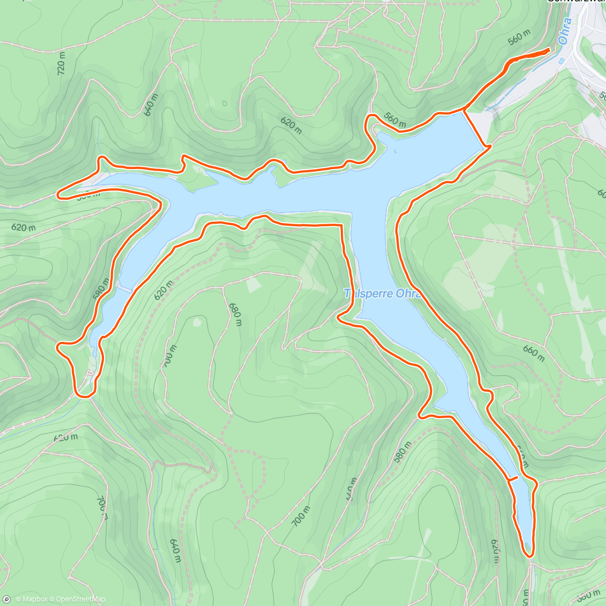 Map of the activity, Kleine Spazierung