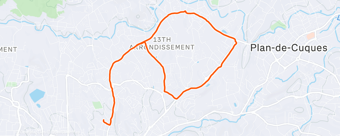 Map of the activity, Une douche ⛈️