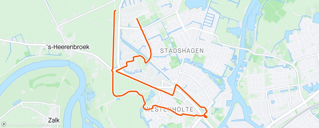 Map of the activity, 10sdag