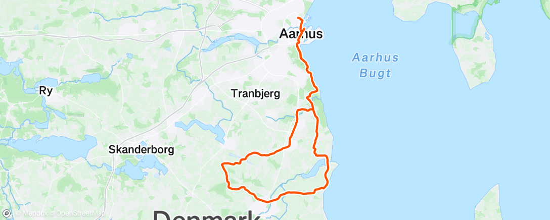 Map of the activity, Pre race