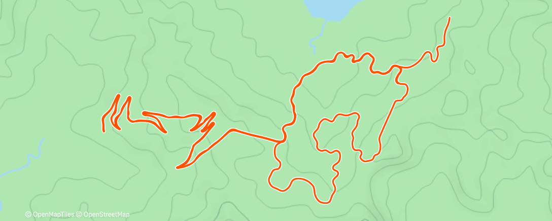 Map of the activity, Zwift - Road to Sky in Watopia