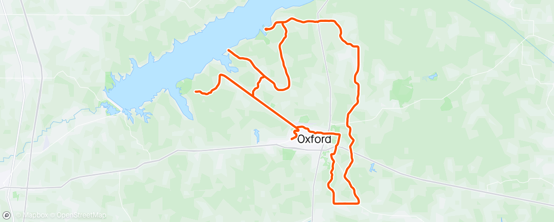 Map of the activity, 4h30 80mi/130km Three Landings - Sketchy Gas Station - Abbeville - Ridges - Bel River - OHS Loop on a Rare Cold Sunday Afternoon Ride w MH & TH