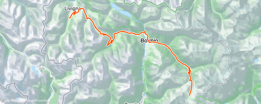 Map of the activity, Morning Ride