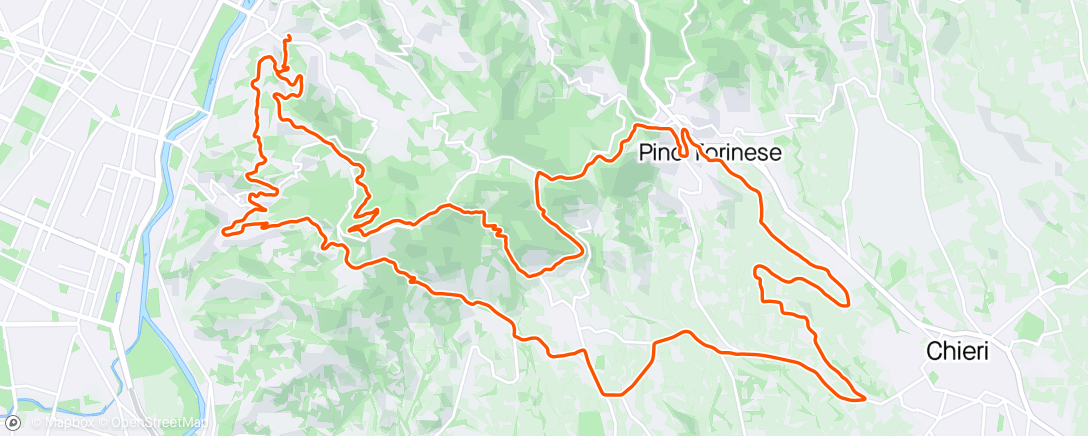 Карта физической активности (☀️ Andata e ritorno Torino)