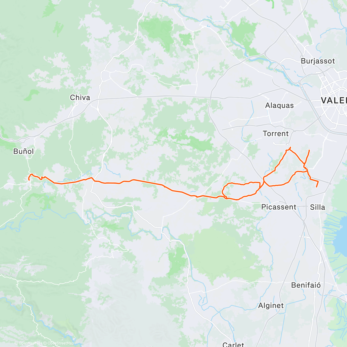 Карта физической активности (Se acabó el agua)