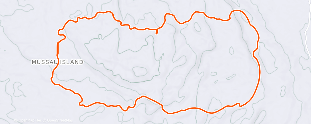 Map of the activity, TrainingPeaks Virtual - Workout: 2x20 Sweet Spot w/ Zone 2