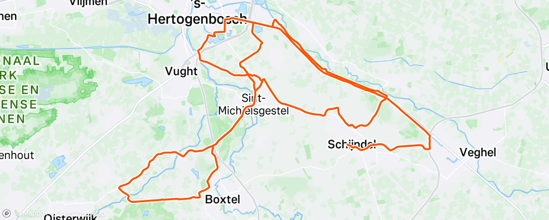 Map of the activity, Ochtendrit