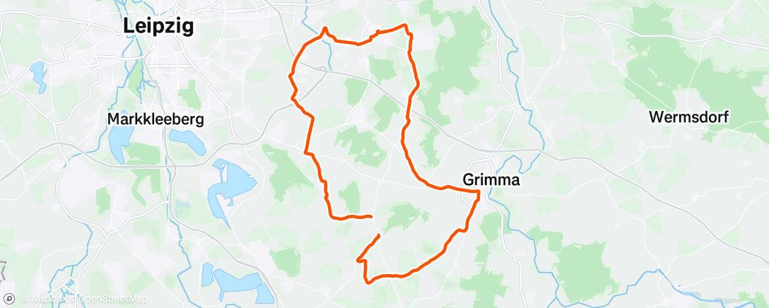 Map of the activity, ☁️🚴🏻‍♂️ Siff statt Zwift