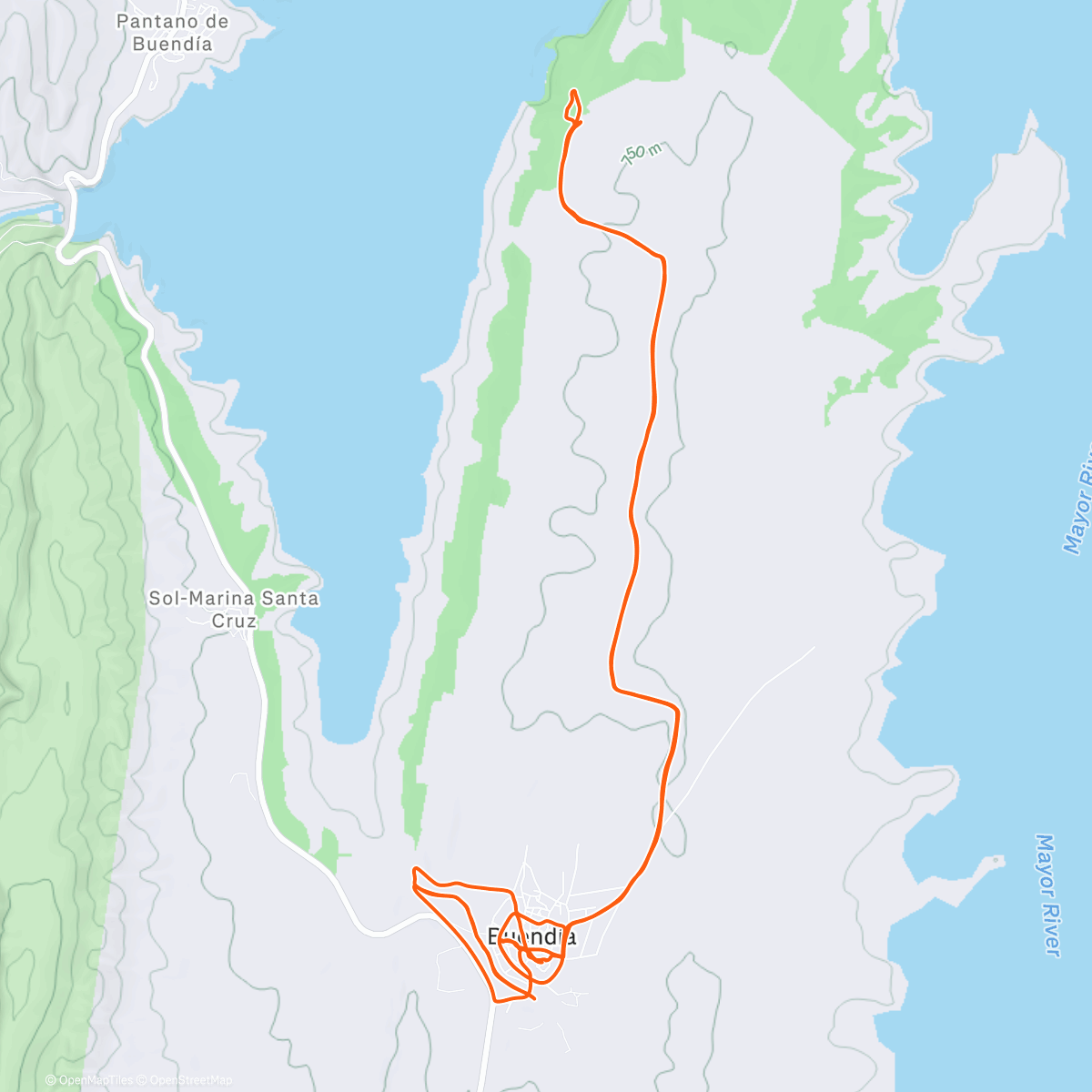 Map of the activity, Las Caras x2 🥶🥶🥶