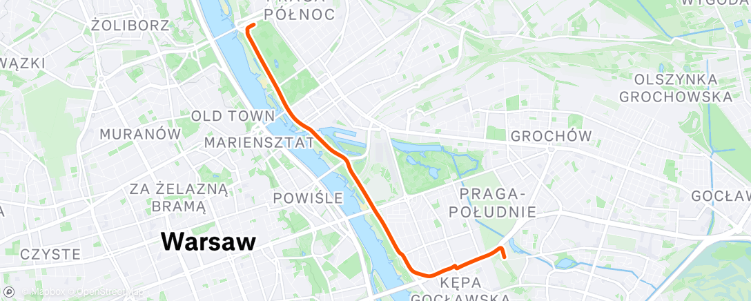 Map of the activity, Morning Gravel Ride