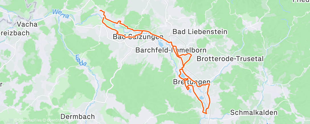 Map of the activity, Weihnachtsgravel mit der Band 🙌🏻