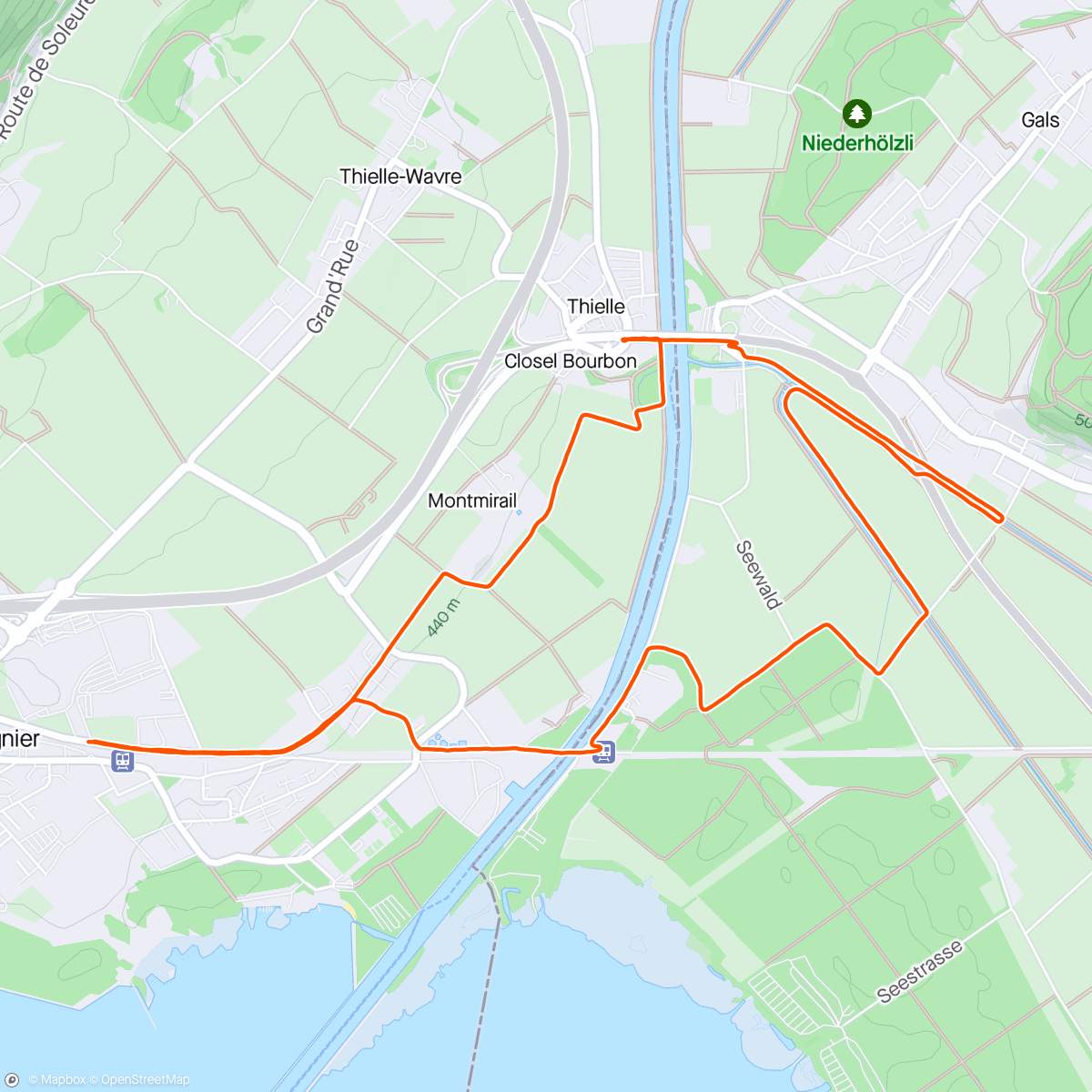 Map of the activity, Étape 1 BCN tour 🇨🇭🇨🇭 🇨🇭