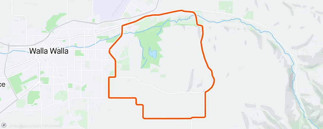 Mapa de la actividad (Morning Ride)