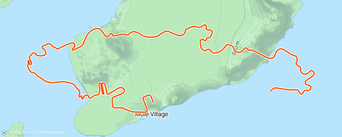 Mapa da atividade, Zwift - Pacer Group Ride: Watopia's Waistband in Watopia with Taylor