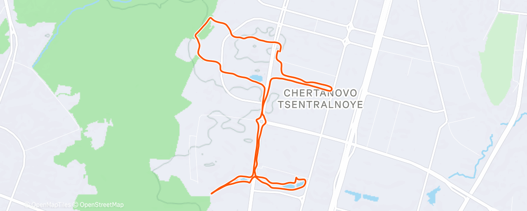 Map of the activity, Восстановит. 10-130🫀