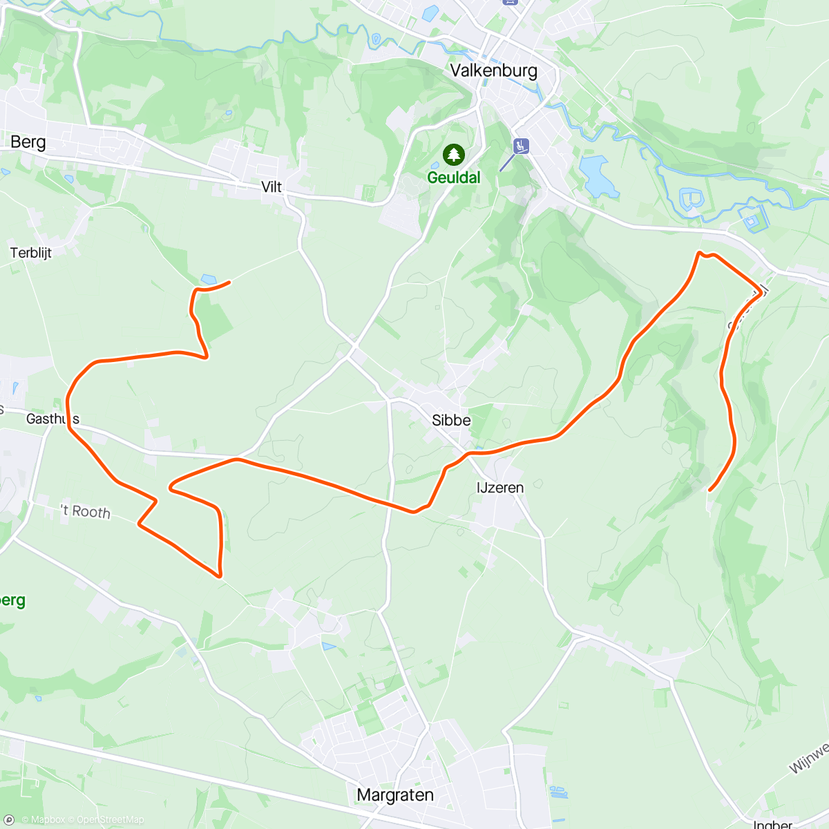 Map of the activity, Way too early end of my first gravel experience due to broken handlebar. I’ll be back though!